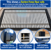 Dark Grey Monument BATTEN Fences- Custom Sizes SQM rates
