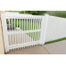 White 65mm Blade Fencing - We cut to you width and heoght 