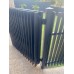 Blade Gates Fin Style - Contemporary High End Look Custom Sizes - 3 Colours