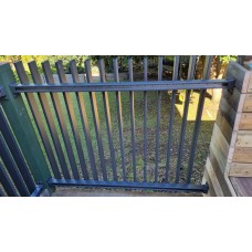 Blade Fencing in Dark Grey - Custom Sizes