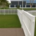 Blade Gates in White- Contemporary High End Look Custom Sizes