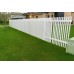 Blade Gates in White- Contemporary High End Look Custom Sizes