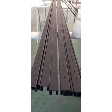 40x40 Predrilled Rail for Blade or Picket Fencing - 4.8m Length Price