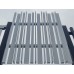 Alternate Blade Batten Slat Combo Fence Panels - Custom sizes - Full Architectural Look