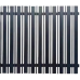 Blade & Picket Fencing - Alternate Modern - Custom Cut in 48 hours aluminum
