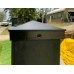 Aluminium 100mm Posts - Heavy Duty 100 x 100 x 3.5mm - Per Metre with Alloy cap Post