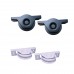 Sliding Blade Picket Batten Sliding Gate Hardware & Roller Kit with Z Channel - Cladded Façade - 7m Roller track