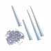 Sliding Blade Picket Batten Sliding Gate Hardware & Roller Kit with Z Channel - Cladded Façade - 7m Roller track