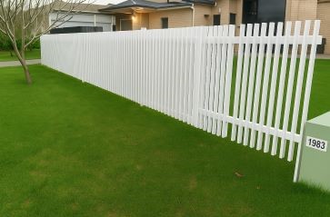 White Blades Fences